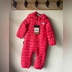 NWT The North Face Infant ThermoBall™ Eco Bunting 6-12m in Paradise Pink